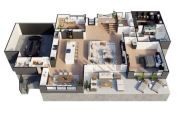 Experience your future space through realistic 3D renderings and walkthroughs before the project begins.