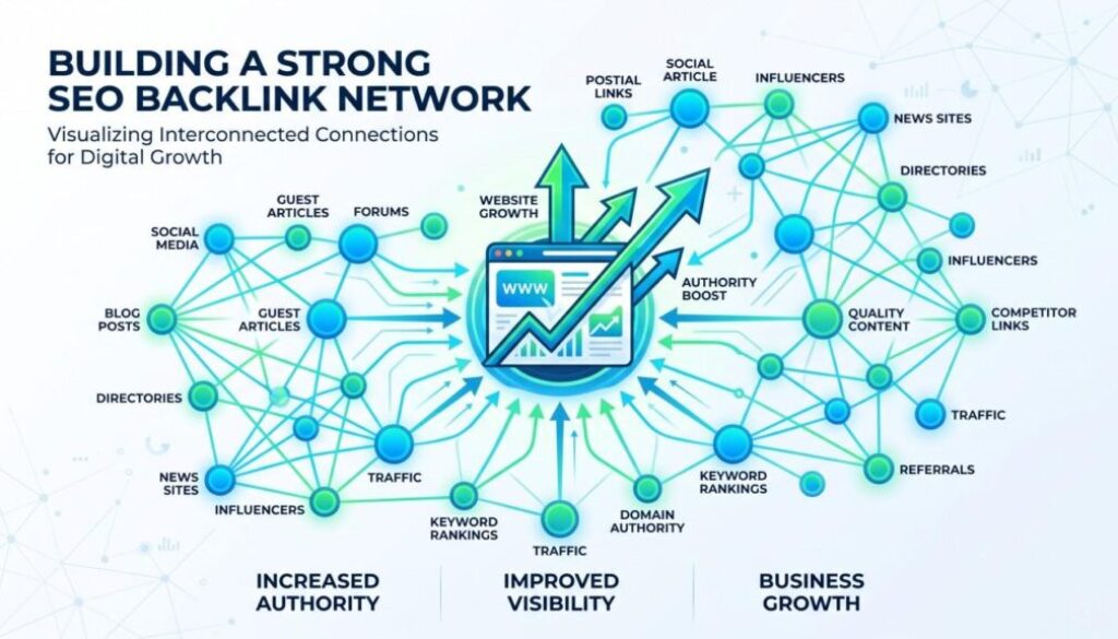 Internal links and backlinks in SEO