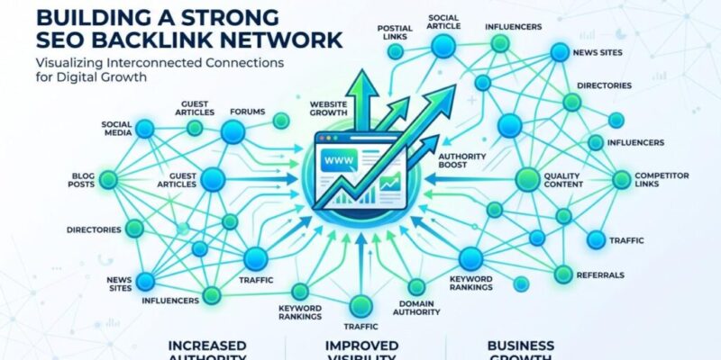 Internal links and backlinks in SEO