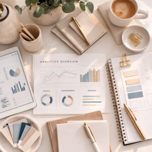 Digital Marketing for Beginners analytics overview