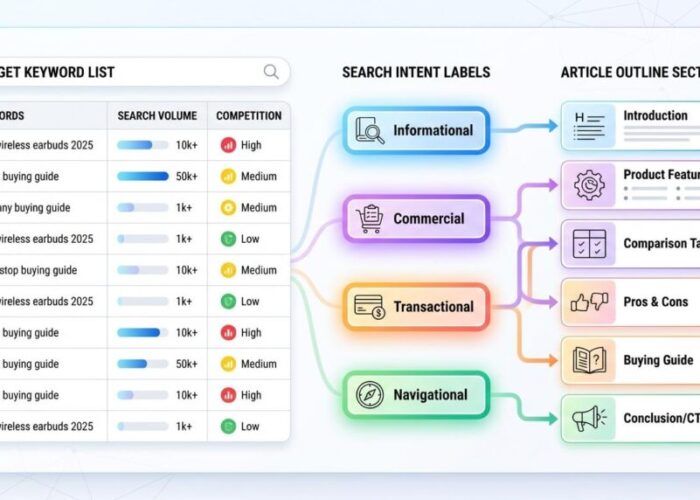 Types of search intent in SEO